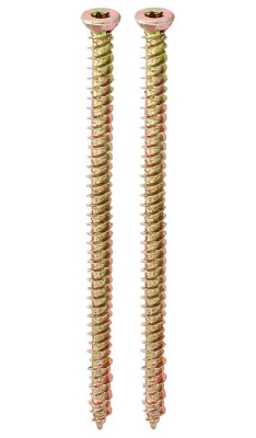 Шуруп по бетону Невский Крепеж, желтый цинк, 7,5x72 мм (8 шт) купить в отделе магазина Экономстрой