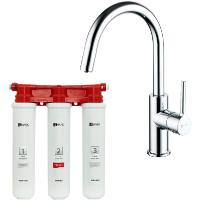 Смеситель для кухни Lemark Comfort LM3073C085 + фильтр Basic для очистки воды (комплект) купить в отделе магазина Экономстрой