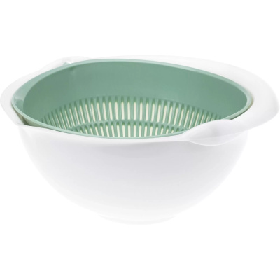 Дуршлаг для крупы, фисташковый, 11х24х22 см купить в отделе магазина Экономстрой