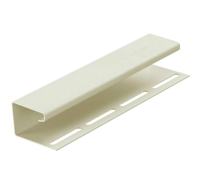 J-профиль Docke 3000 мм пломбир купить в отделе магазина Экономстрой