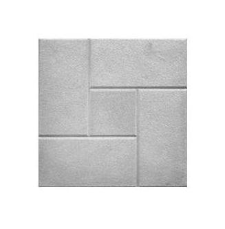 Плитка тротуарная 30х30х3 серая "Прямой угол" купить в отделе магазина Экономстрой