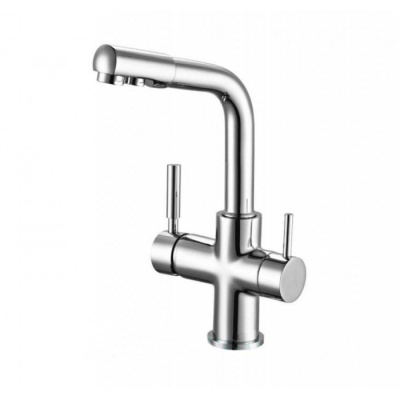 Смеситель для кухни Rush Gozo однорычажный с поворотным изливом, хром (арт. MS9035-31) купить в отделе магазина Экономстрой