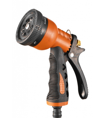 Пистолет-распылитель, 8 режимов полива Вихрь 73/7/2/14 купить в отделе магазина Экономстрой