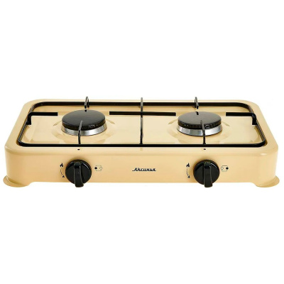 Плита газовая двухконфорочная Аксинья КС-106, бежевый купить в отделе магазина Экономстрой