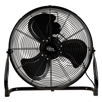 Вентилятор напольный Oasis, VN-110 B, металлический корпус, черный, 3 скорости, d 450 мм купить в отделе магазина Экономстрой