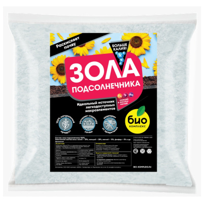 Зола подсолнечника БИО-комплекс, 1 л купить в отделе магазина Экономстрой