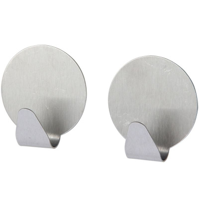 Крючки из нержавеющей стали на липкой ленте, 2 шт, в уп, арт, H20 купить в отделе магазина Экономстрой