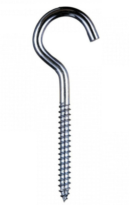 Шуруп-полукольцо Госкреп, оцинкованный, 5х65 мм (2 шт) купить в отделе магазина Экономстрой