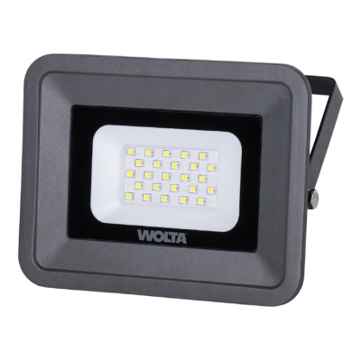 Светодиодный прожектор Wolta, WFL-20W/06, 20 Вт, 5700К, IP65, 1800 Лм, серый купить в отделе магазина Экономстрой