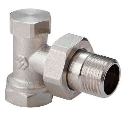 Клапан нижний запорный для радиатора угловой 3/4&quot;, MP-У ИС.030081