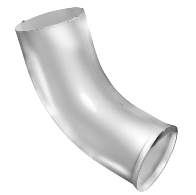 Колено стока Ф-90, RAL 9003 РЕ двусторонний купить в отделе магазина Экономстрой