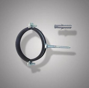 Хомут с резинкой 3/4" М8(26-30) с крепежом купить в отделе магазина Экономстрой