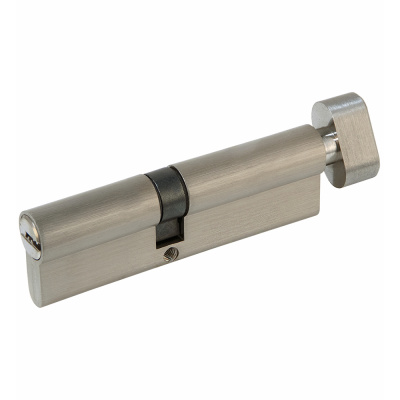 Цилиндровый механизм Palladium ZN 100 (55х45) C ВК SN, с вертушкой купить в отделе магазина Экономстрой