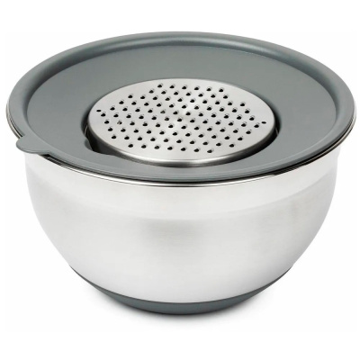 Миска 3 терки с крышкой GRATE IT, 3 л купить в отделе магазина Экономстрой