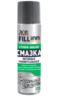 Смазка универсальная литиевая, 335 мл аэрозоль FL026 купить в отделе магазина Экономстрой