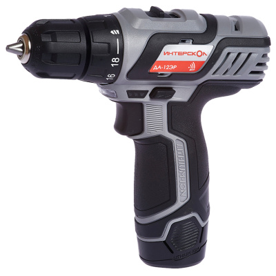 Аккумуляторная дрель-шуруповерт Интерскол ДА-12ЭР 434.2.2.20, 12 В (2,0 Ач) купить в отделе магазина Экономстрой