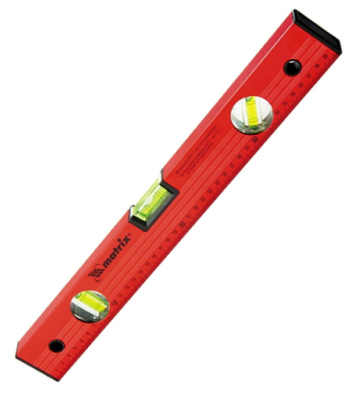 Алюминиевый уровень 400 мм MATRIX 33220 купить в отделе магазина Экономстрой