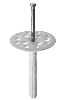 Дюбель для изоляции IZM с металлическим гвоздём, 10х120 мм (50 шт) купить в отделе магазина Экономстрой