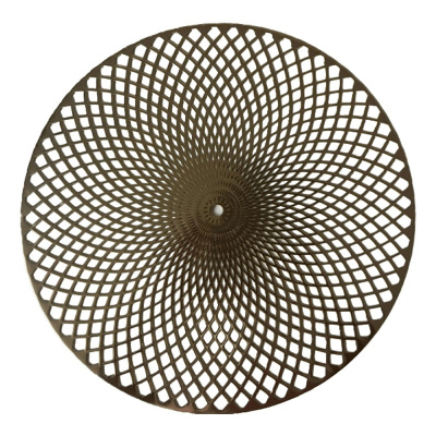 Салфетка Сириус ПВХ-501-03, шампань, D=38 см купить в отделе магазина Экономстрой