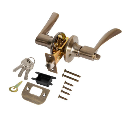 Ручка защелка Punto DK610/BL AB-ET (кл./фик.) бронза купить в отделе магазина Экономстрой