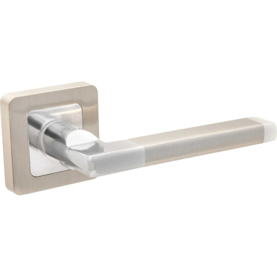 Ручки дверные Code Deco, H-22050-A-NIS/CR, матовый никель/хром купить в отделе магазина Экономстрой