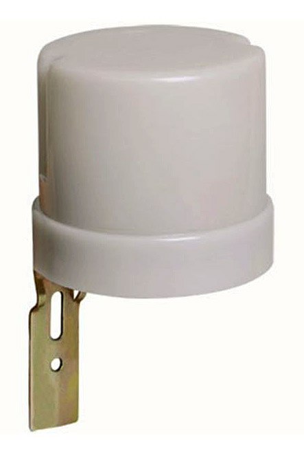 картинка Детектор освещённости ИЭК ФР 602, максимальная нагрузка 2500 Вт, IP44, серый от магазина Экономстрой