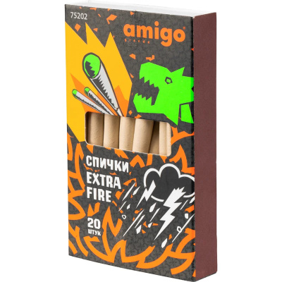 Спички охотничьи Amigo Grande, Extra Fire, 20 шт купить в отделе магазина Экономстрой