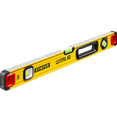 Уровень магнитный Stayer ProStabil Magnet, с двумя фрезерованными поверхностями, 600 мм купить в отделе магазина Экономстрой