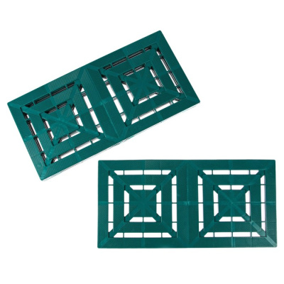 Плитка садовая Protex "Малахит мини" с замками, цвет зелёный 570х285х22 мм купить в отделе магазина Экономстрой