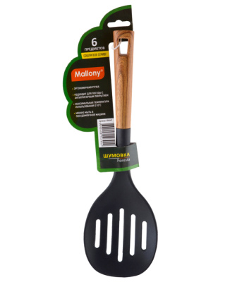 Шумовка FORESTA 34х10,5 см, нейлон, пластиковая ручка 6462 Mallony купить в отделе магазина Экономстрой