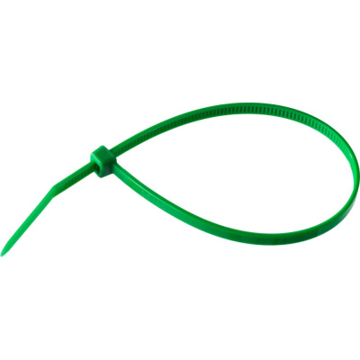 Набор хомутов Rexant, пластик, зеленые, 2,5х100 мм, 25 шт купить в отделе магазина Экономстрой
