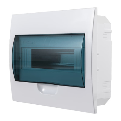 Бокс встраиваемый Rexant ЩРВ-П-12 модулей, пластик, IP41 купить в отделе магазина Экономстрой