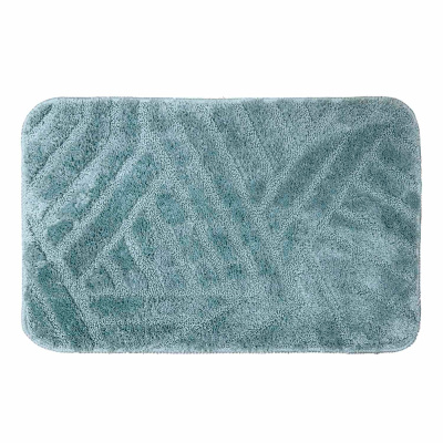 Коврик для ванной комнаты HY2310009-3 Кьяра, голубой, 50х80 см купить в отделе магазина Экономстрой