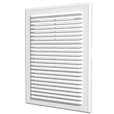 Решетка вентиляционная разъемная с сеткой белая 150х150 ERA купить в отделе магазина Экономстрой