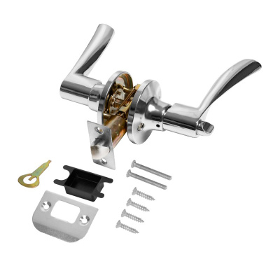 Ручка защелка Punto DK610/BL CP-BK (фик.) хром купить в отделе магазина Экономстрой