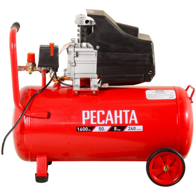 Воздушный компрессор Ресанта КП-50/240М, 74/7/2 купить в отделе магазина Экономстрой