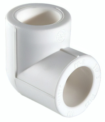 Угольник полипропиленовый 90° PP-R, Valtec VTp.751.0.020, 20 мм