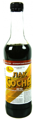 Лак ХВ-784 НОВБЫТХИМ по дереву сосна 0,5л купить в отделе магазина Экономстрой