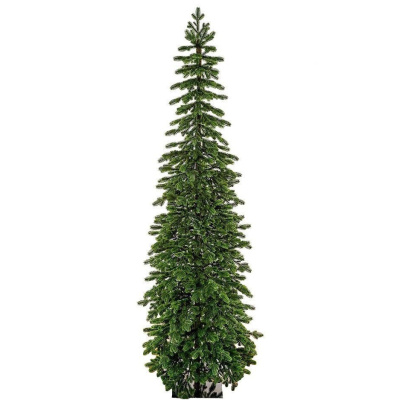 Ель искусственная с лампочками Тикко (PE), 1,85 м, зеленый купить в отделе магазина Экономстрой