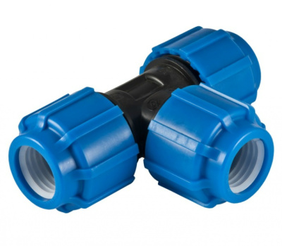 Тройник ПНД равнопроходный, 40 мм купить в отделе магазина Экономстрой