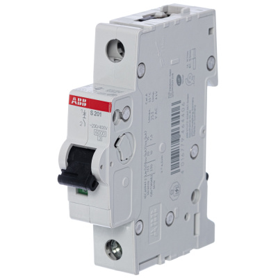 Автоматический выключатель ABB S201 C25, 1P (25А; 6kA), 2CDS251001R0254 купить в отделе магазина Экономстрой