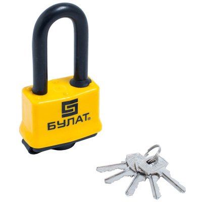 Замок навесной Булат ВС 0350-01 всепогодный, 5 кл. d=11 мм купить в отделе магазина Экономстрой