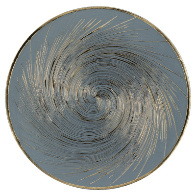 Салфетка сервировочная Regent inox, Desco Linea, серый/золото, d 38 см купить в отделе магазина Экономстрой