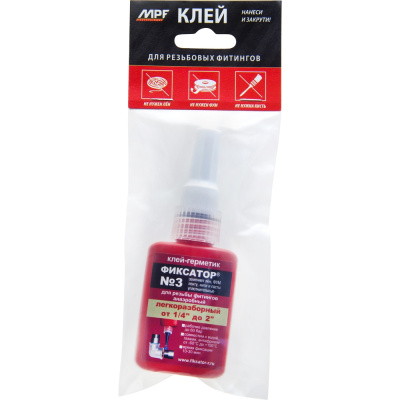 Клей-герметик анаэробный "Фиксатор №3" (40 г), MP ИС.131049 купить в отделе магазина Экономстрой