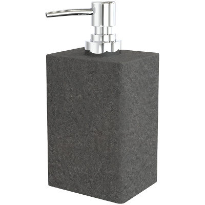 Дозатор для жидкого мыла Fora STONE, BLACK