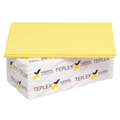 Экструдированный пенополистирол XPS Теплекс 50х585х1185 мм, 5,55 м² (8 плит) купить в отделе магазина Экономстрой