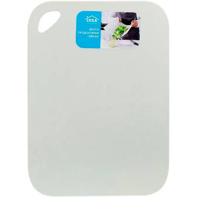 Доска разделочная гибкая, 35х25 см, белый ротанг купить в отделе магазина Экономстрой