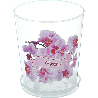 Кашпо для орхидей, с поддон, 1,2 л купить в отделе магазина Экономстрой