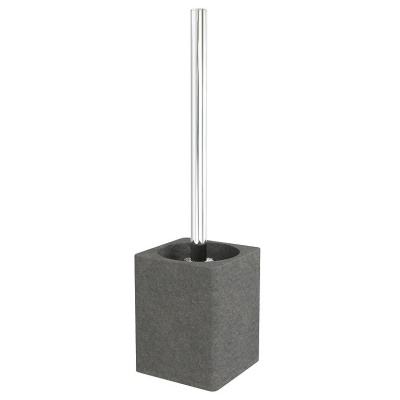 Ершик для унитаза Fora, STONE, BLACK, FOR-STN025BL