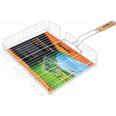 Решетка-гриль объемная хромированная 40х30 см, Sparta 69561 купить в отделе магазина Экономстрой